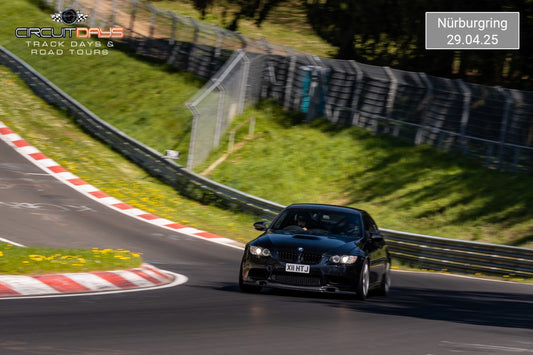 BMW M car on Nurburgring track