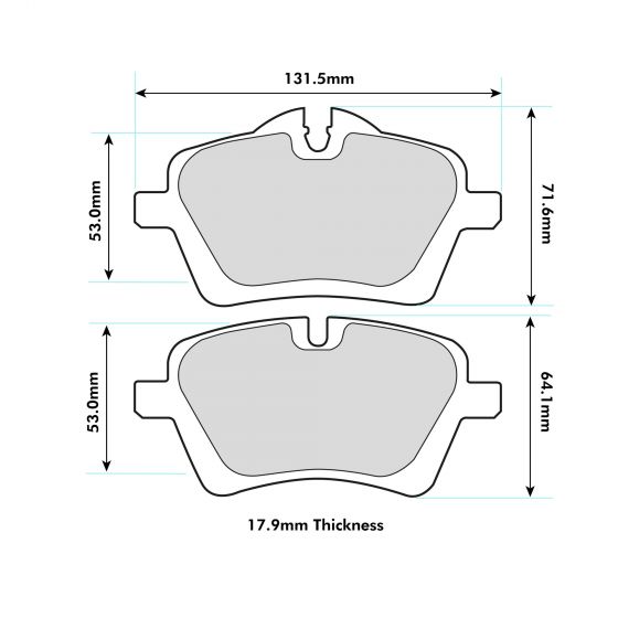 Pads 8471 - Performance automotive part