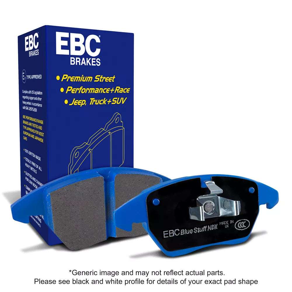 EBC Brakes Bluestuff rear brake pads E46 M3 - Performance automotive part