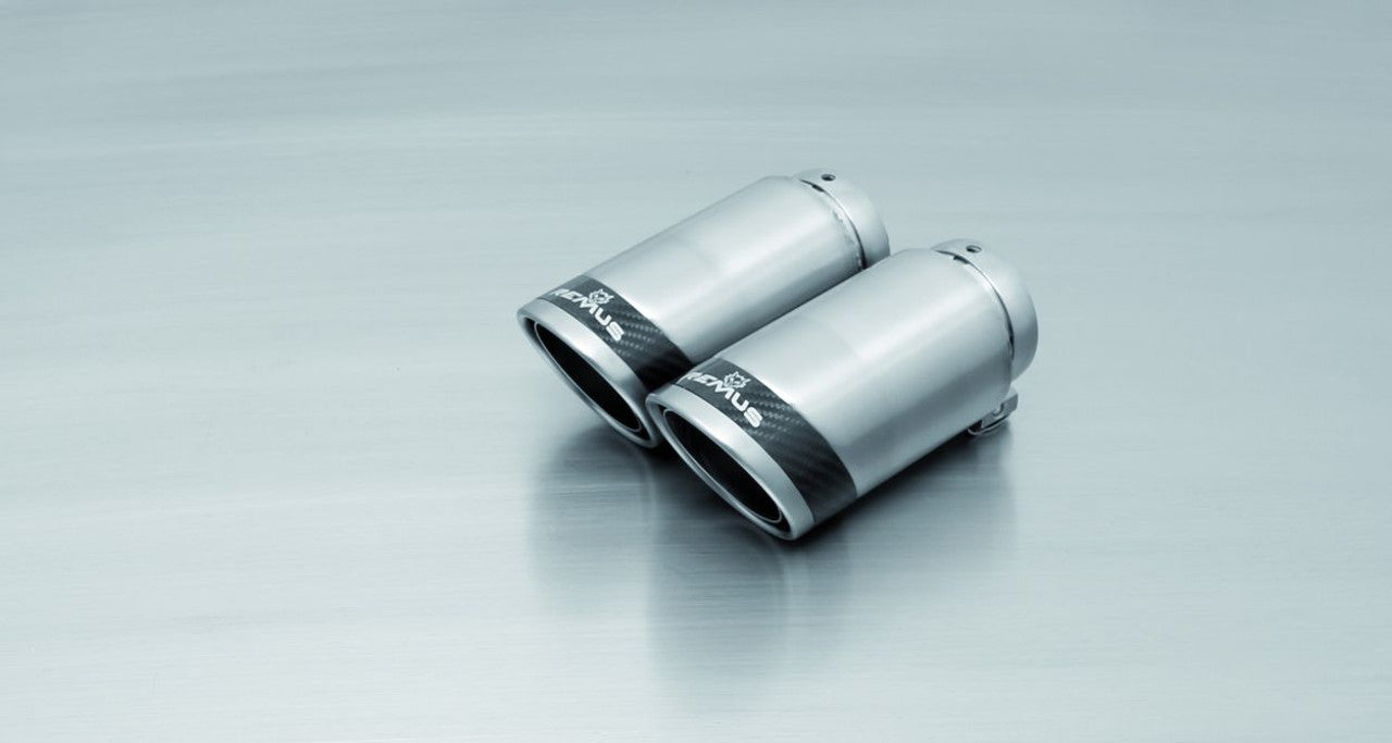 Remus Exhaust Non-Resonated Cat back System with 84 mm angled, carbon ring tail pipes 3 Series E90/E92/E93 M3 2007 (Copy)