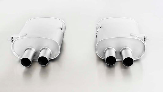 Remus Exhaust Non-Resonated Cat back System with 84 mm angled, carbon ring tail pipes 3 Series E90/E92/E93 M3 2007 (Copy)