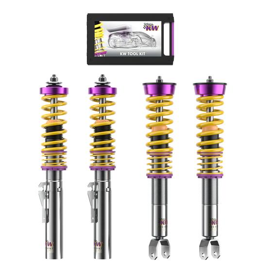 Premium coilover suspension kit for Porsche