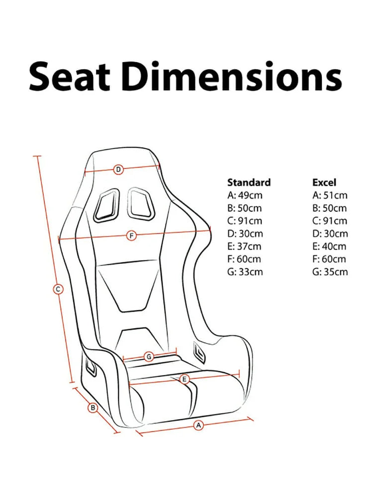 Corbeau Pro Series X bucket seat