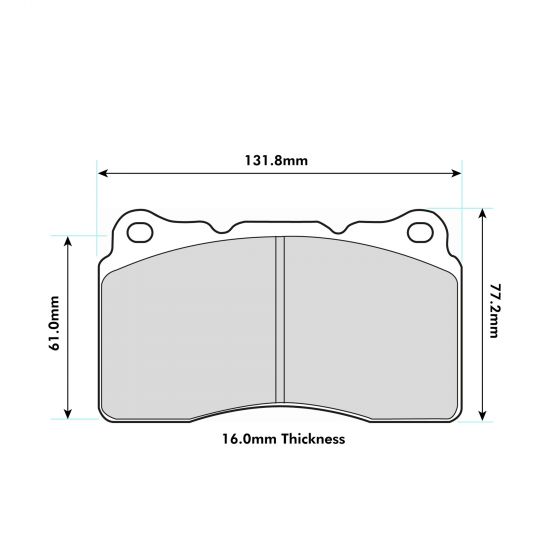 PBS Performance Brake Pads AUDI (8PA) RS3 quattro Front - Performance automotive part
