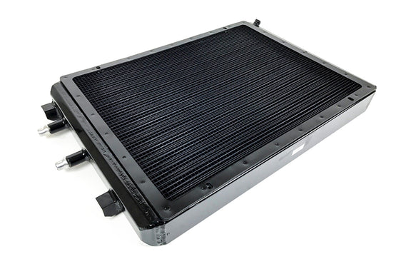 CSF Race BMW F8X M3/M4 Front Mount Heat Exchanger W/ Rock Guard - Black - Performance automotive part