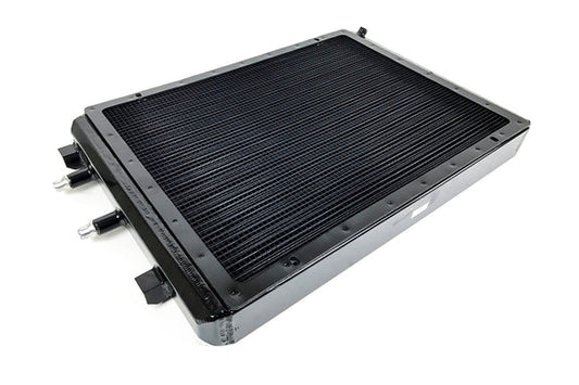 CSF Race BMW F8X M3/M4 Front Mount Heat Exchanger W/ Rock Guard - Black