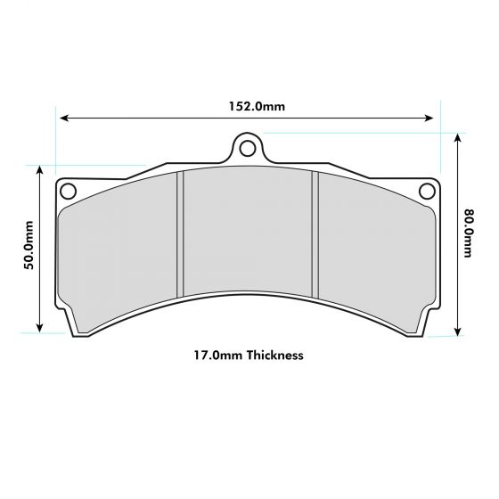 PBS Performance Brake Pads HISPEC Mega Monster RS152 & RX152 - Performance automotive part