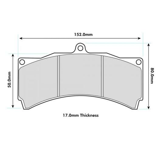 PBS Performance Brake Pads HISPEC Mega Monster RS152 & RX152 - Performance automotive part