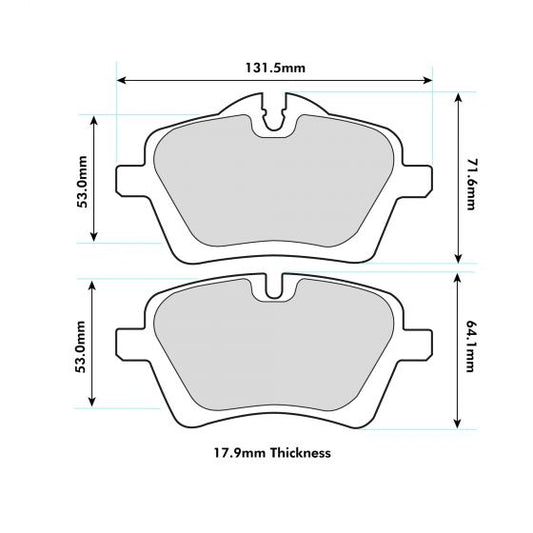 Pads  8471 - Performance automotive part
