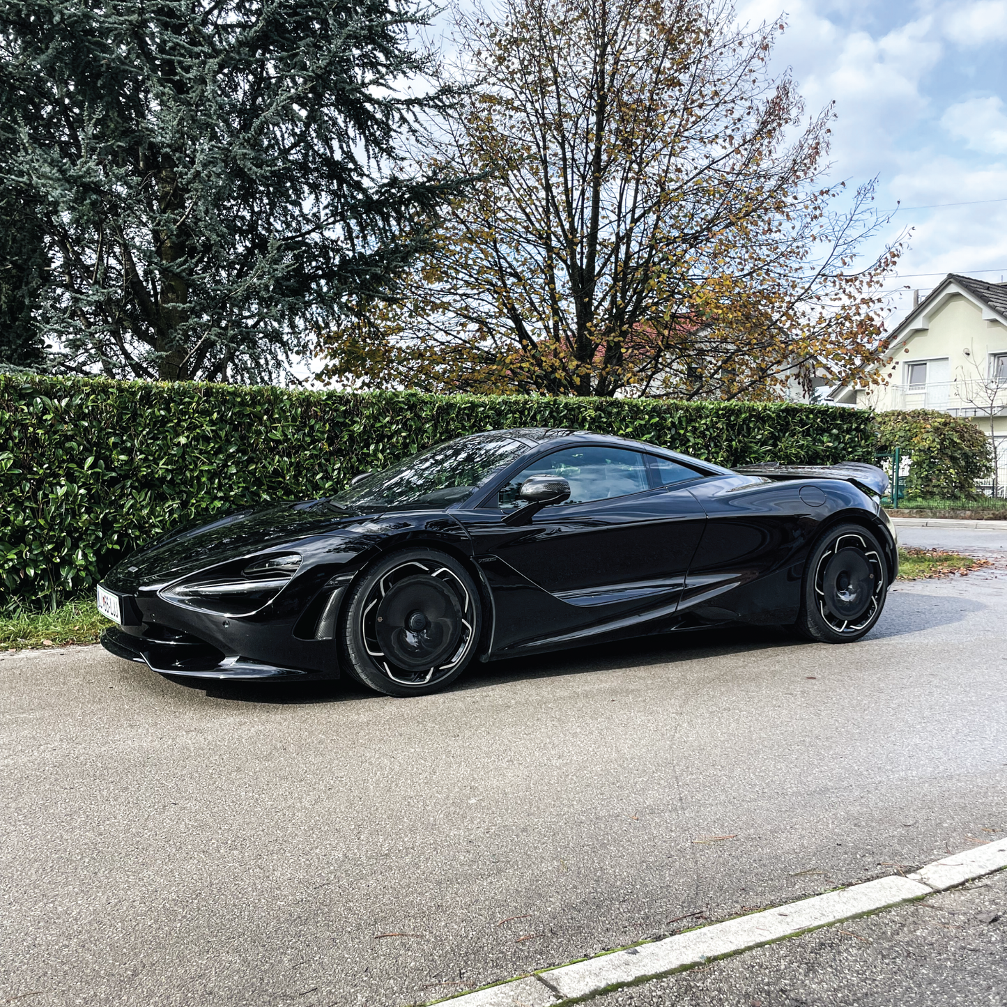 CARBON FIBER AERO DISCS [EVO] for McLaren 750s - Front wheels