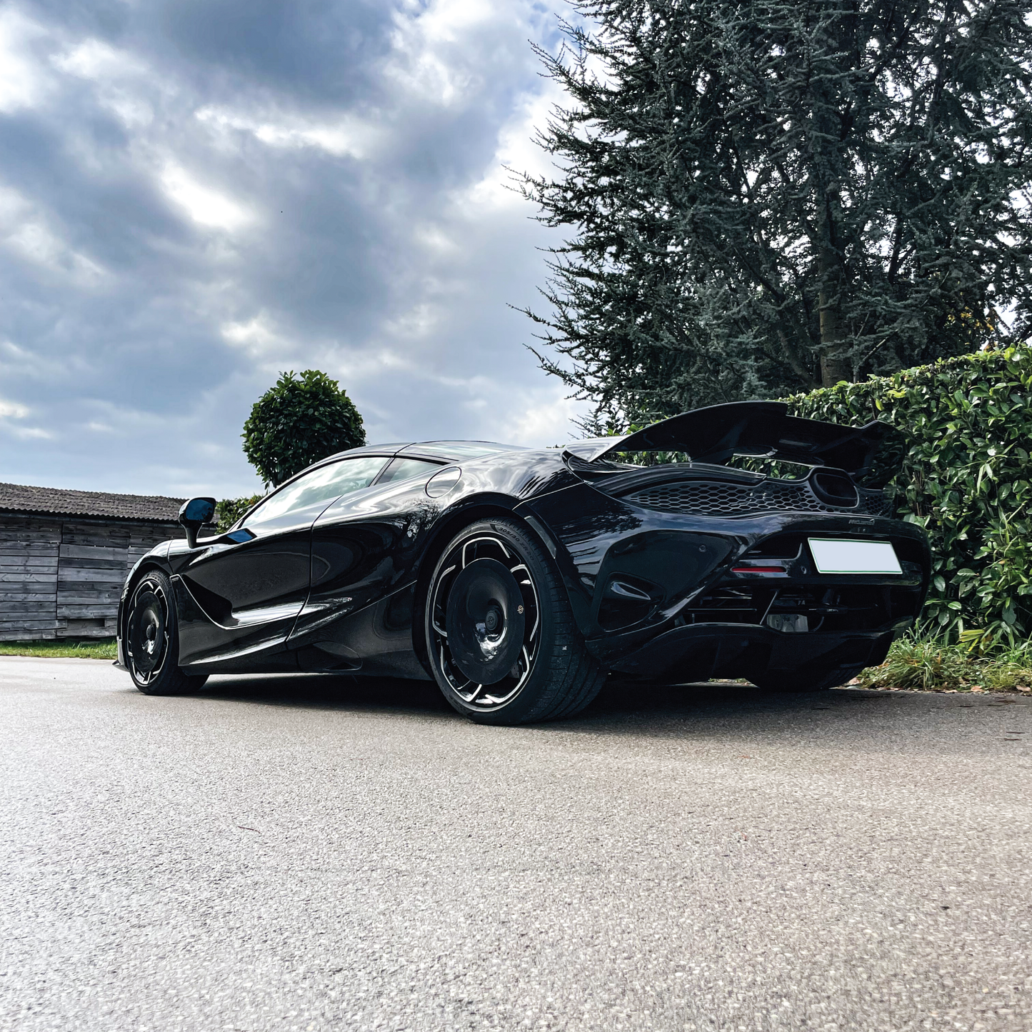 CARBON FIBER AERO DISCS [EVO] for McLaren 750s - Rear wheels