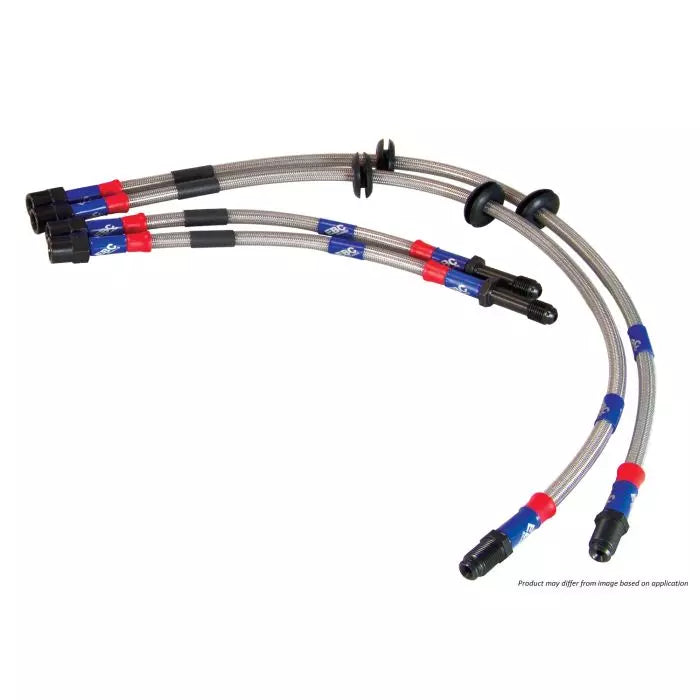 EBC Stainless Braided Brake Lines BLA2142-4L  Yaris GR - Performance automotive part
