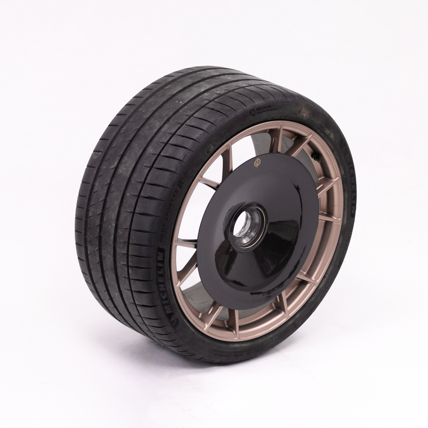CARBON FIBER AERO DISCS for Porsche GT4 RS (718) - ALU wheels