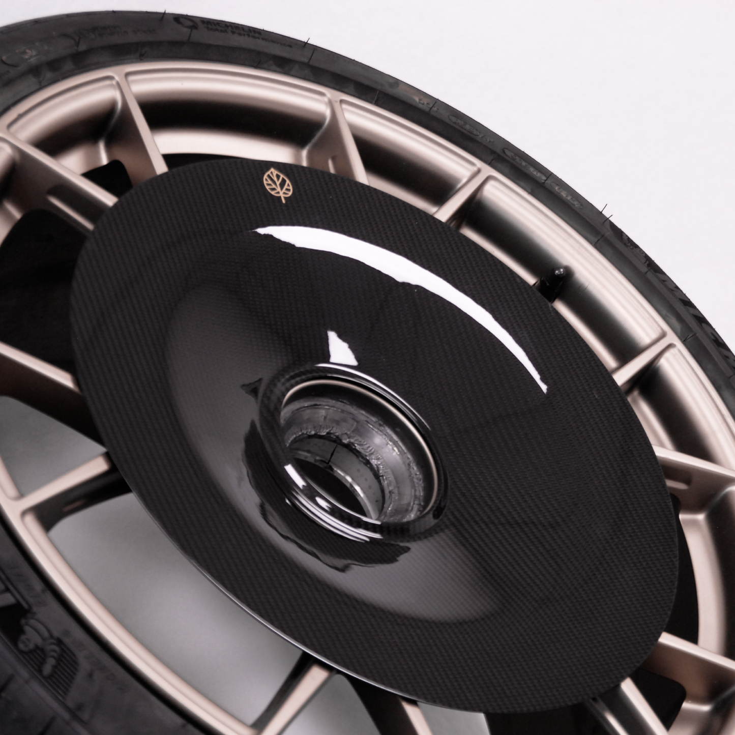 CARBON FIBER AERO DISCS for Porsche GT4 RS (718) - ALU wheels