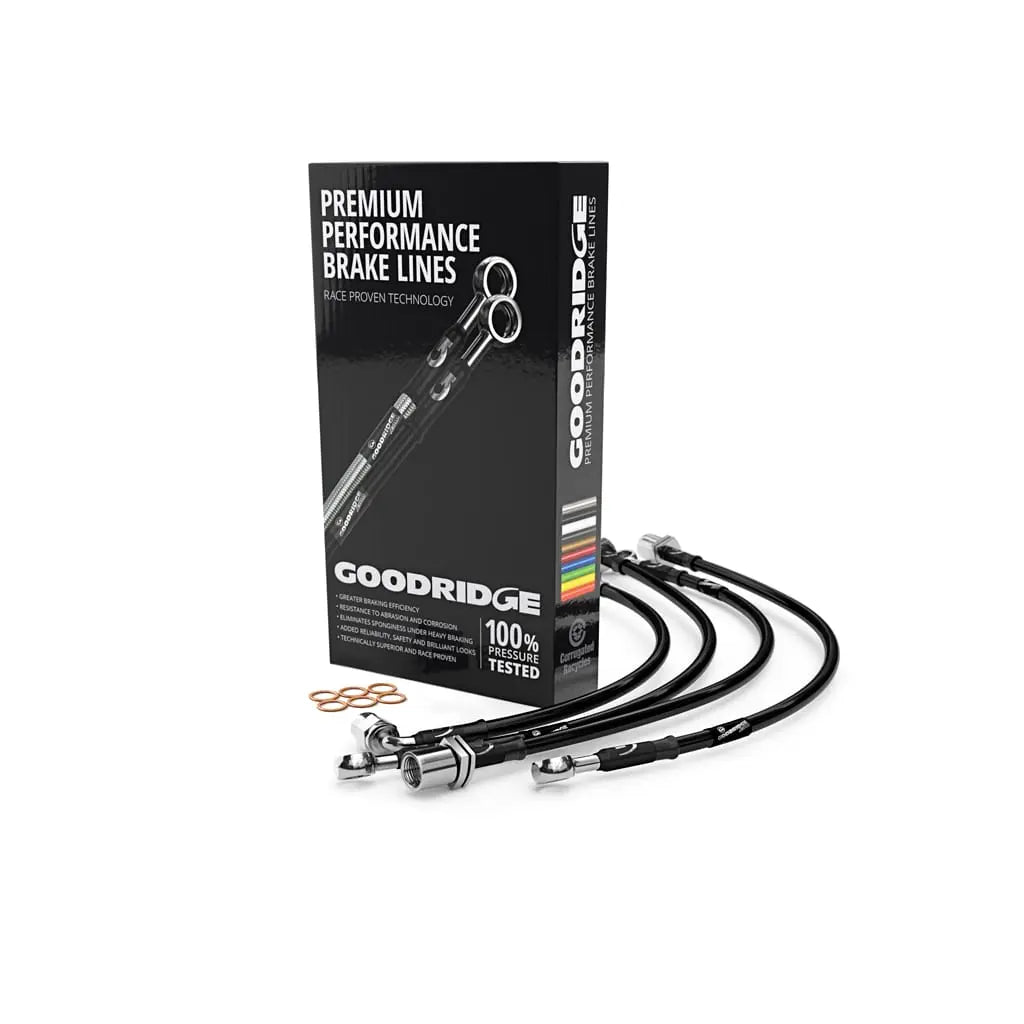 GOODRIDGE BRAIDED BRAKE HOSE KIT FOR BMW 3 SERIES E36 M3 EVOLUTION 1996-2000
