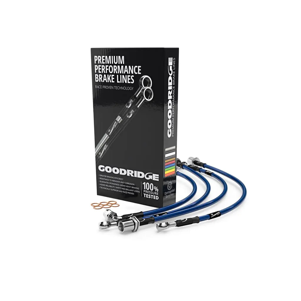 GOODRIDGE BRAIDED BRAKE HOSE KIT FOR BMW 3 SERIES E36 M3 EVOLUTION 1996-2000