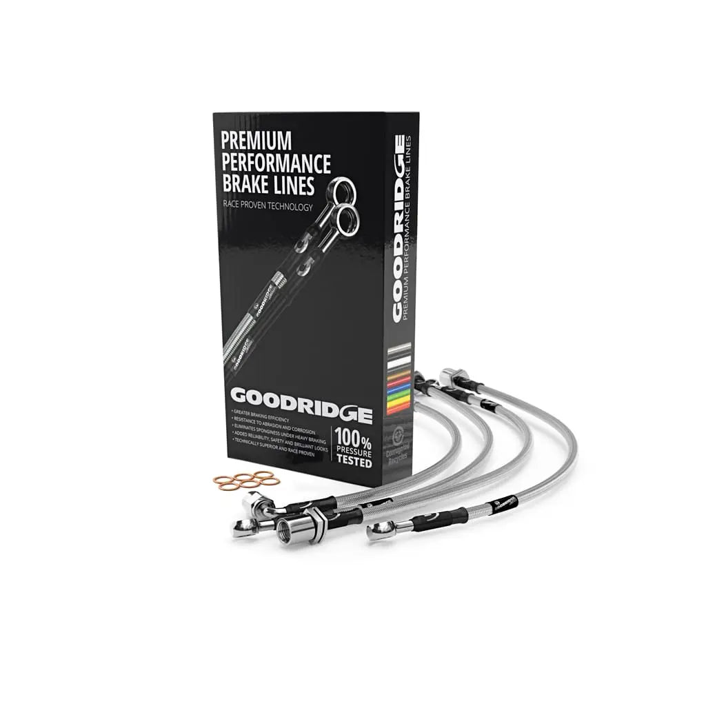 GOODRIDGE BRAIDED BRAKE HOSE KIT FOR BMW 3 SERIES E36 M3 EVOLUTION 1996-2000
