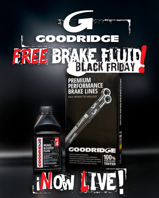 GOODRIDGE BRAIDED BRAKE HOSE KIT FOR BMW 3 SERIES E36 M3 EVOLUTION 1996-2000