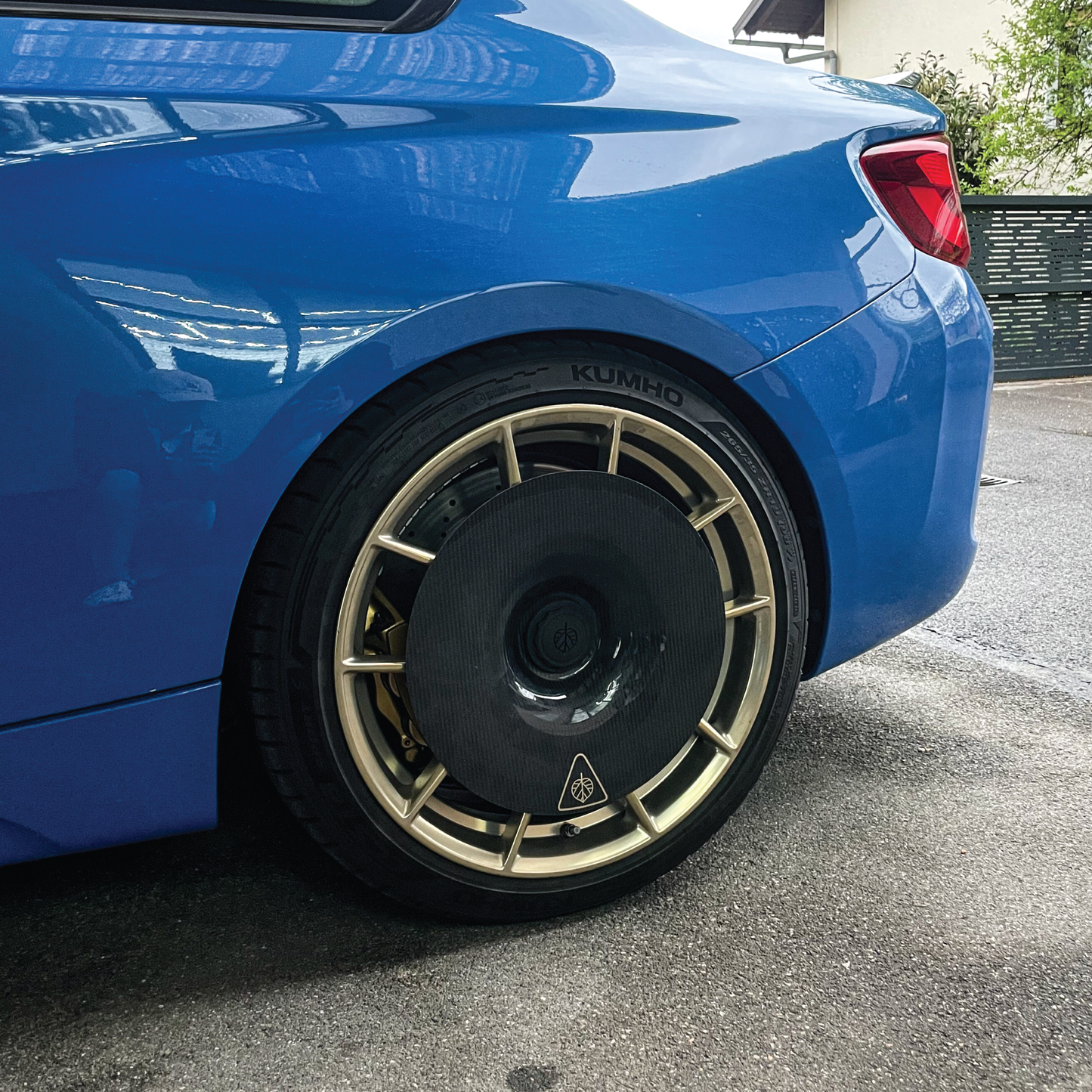 CARBON FIBER AERO DISCS [EVO] for BMW M2, M3 & M4 (F87, F80, F82) - Style 763M wheels