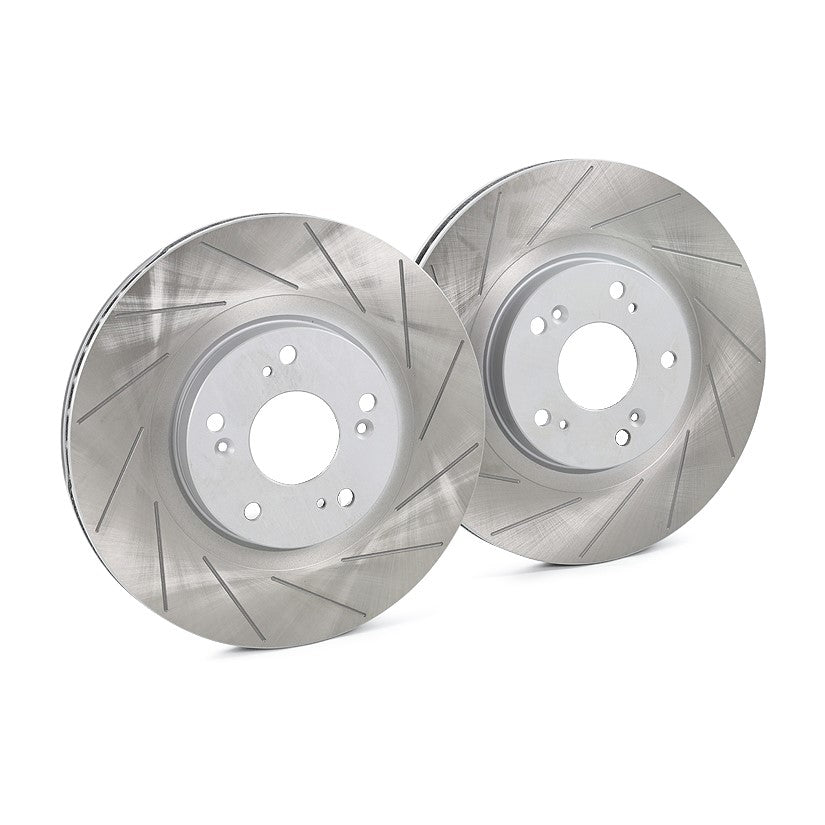 PBS Front  High Carbon Grooved Brake Discs PBS117