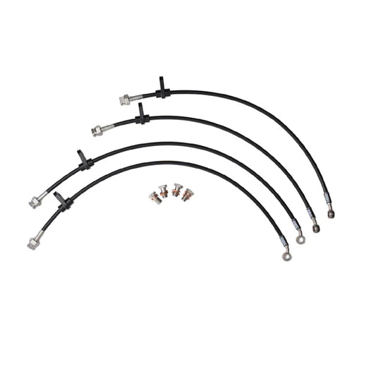 PBS BMW 3 Series E46 M3 (2001-2006) Braided Brake Lines