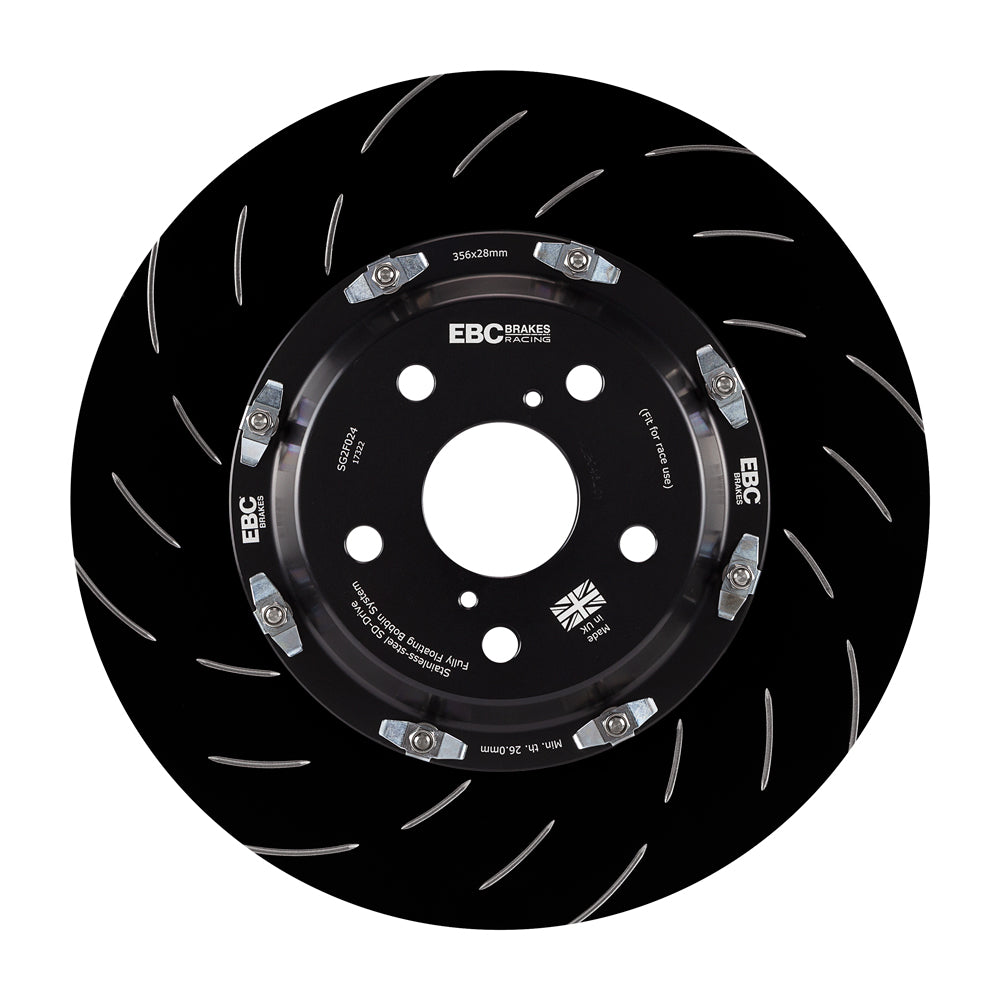 EBC Brakes Racing 2-Piece Floating Front Brake Disc Rotors (Pair) Yaris GR - Performance automotive part
