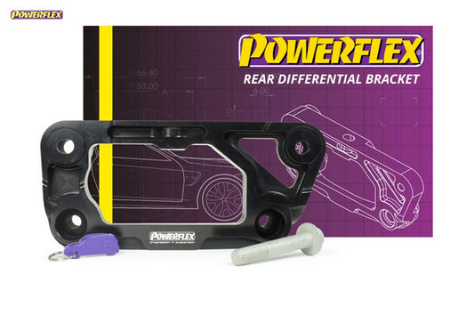 Powerflex Dual-Mount Rear Differential Bracket - F80 3 Series M3 - PFR5-4030