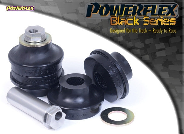 Powerflex Track Front Radius Arm To Chassis Bushes Caster Adjustable - F20, F21 1 Series - PFF5-1901GBLK